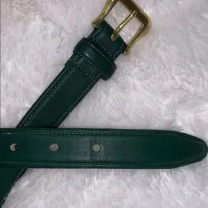 Coach | Accessories | Coach Elegant Green Leather Belt With  display picture 2